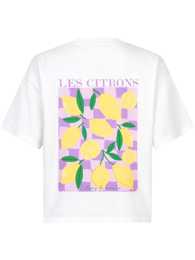 Ydence, T-shirt Les Citrons Lila